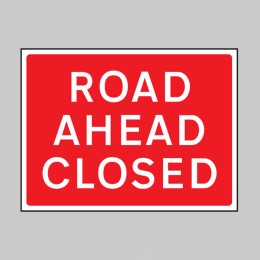 Road Ahead Closed - Class RA1  - 