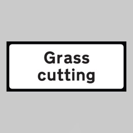 Grass Cutting Supplementary Plate - Class RA1 - 