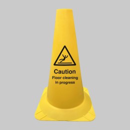 Caution Floor Cleaning - Round Cone - Caution Floor Cleaning - Round Cone -