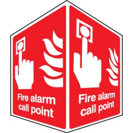 Fire Alarm Call Point - Projecting Sign - 