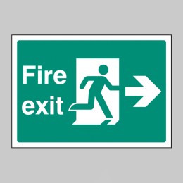 A4 - Fire Exit Right - 