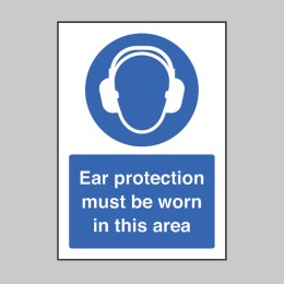 A5 - Ear Protection Must be Worn - 