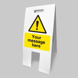 Your Message Here - Lightweight Self Standing Sign - 