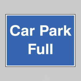 Car Park Full with Frame - 600 x 450mm - 
