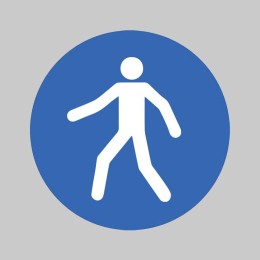 Pedestrian - Floor Graphic - 