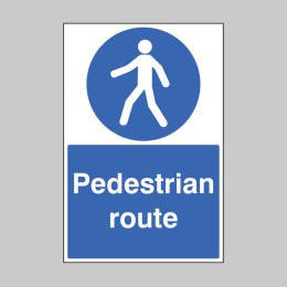 Pedestrian Route - Floor Graphic - 