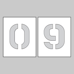 Stencil Kit - 0-9 - 