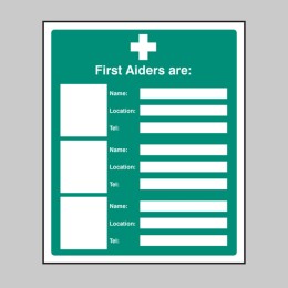 First Aiders Are (Space for 3) - First Aiders Are (Space for 3) -