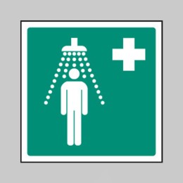 Emergency Shower Symbol - Emergency Shower Symbol -