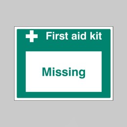 First Aid Kit Missing - First Aid Kit Missing -