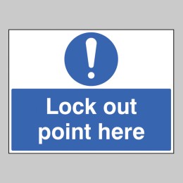 Lockout Point Here - 