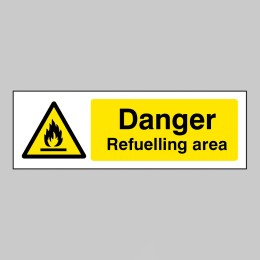 Danger - Refuelling Area - 