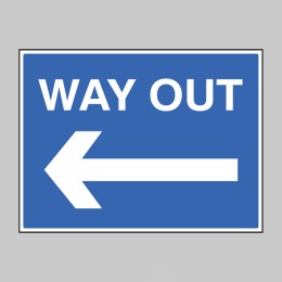 Way Out - Arrow Left - 