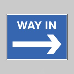 Way in - Arrow Right - 